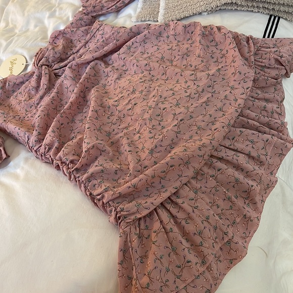 SOLD OUT PINK COLOR - Hello Molly ‘Tell Me Twice’ Pink Dress - Picture 11 of 11